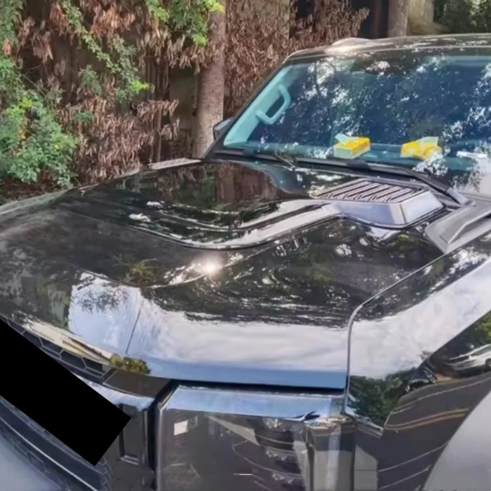 Conjunto de tira embellecedora de cubierta de capó de motor para Jetour Shanhai T2, accesorios para automóviles de nuevo estilo modificados