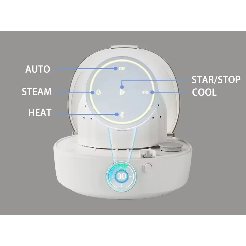 Automatic hat care portable drying forming ironing cleaning beanie bell hat steam care machine household cleaner