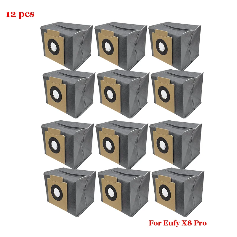 Voor Eufy X8 Pro Robot Zijborstel Hepa Filters Mop Doeken Mop Doek Rag Stofzak Stofzuiger Onderdelen Vervanging Accessoires