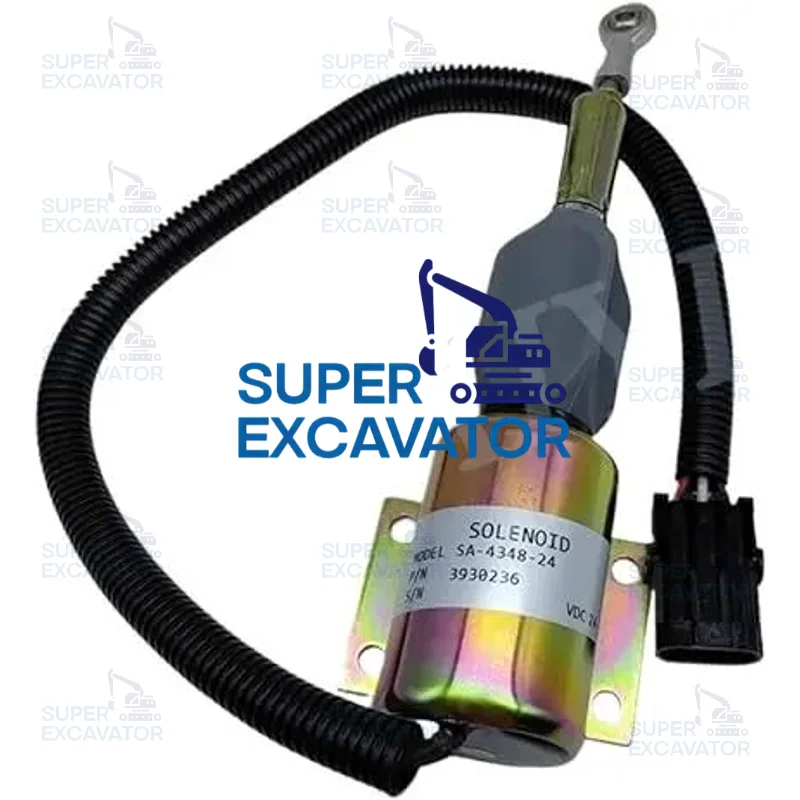 

Соленоид отключения топлива 24 В SA-4348-24 Соленоид остановки топлива 3930236 для двигателя 6CT 6CT8.3 QSC8.3 ISC8.3 6BT5.9 ( 3930236 )