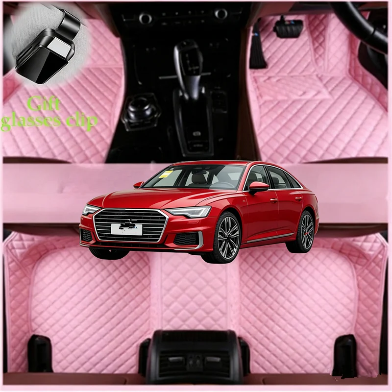 

Custom Fit For Audi S6 C7 C8 C6 2006-2026 Sedan Car Floor Mats Waterproof Car Accessories Carpets Covers Left /Right Hand Drive