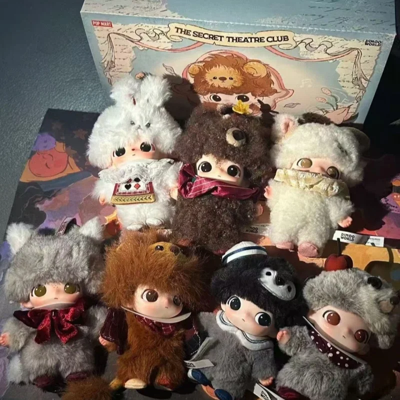 POP MART DIMOO The Secret Theatre Club Series Vinyl Plush PendantMystery Box Action Figure Blind Box Toys