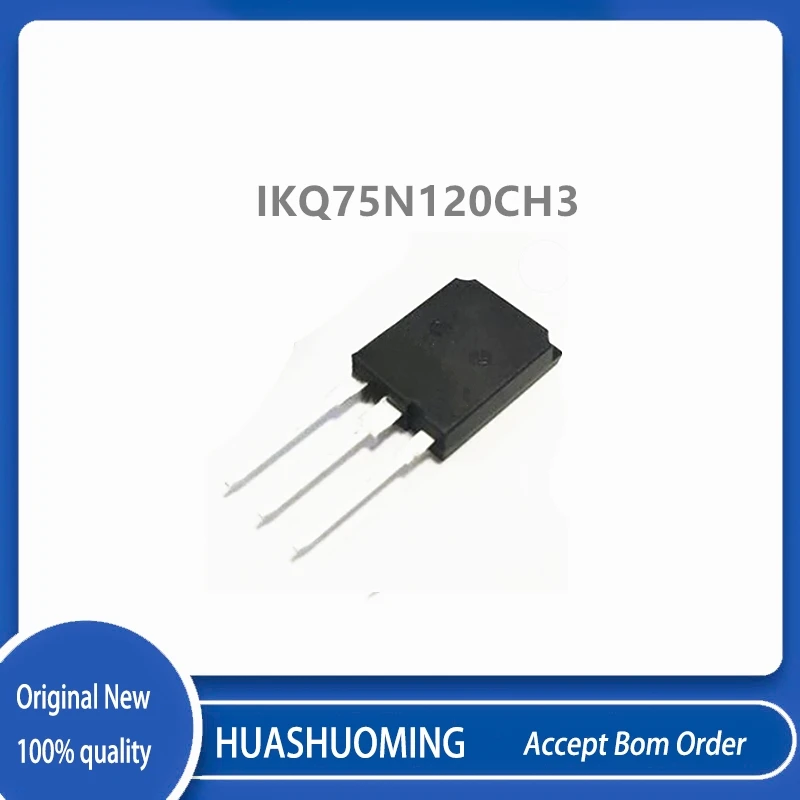 2Pcs/Lot  IKQ75N120CH3 K75MCH3  TO-247