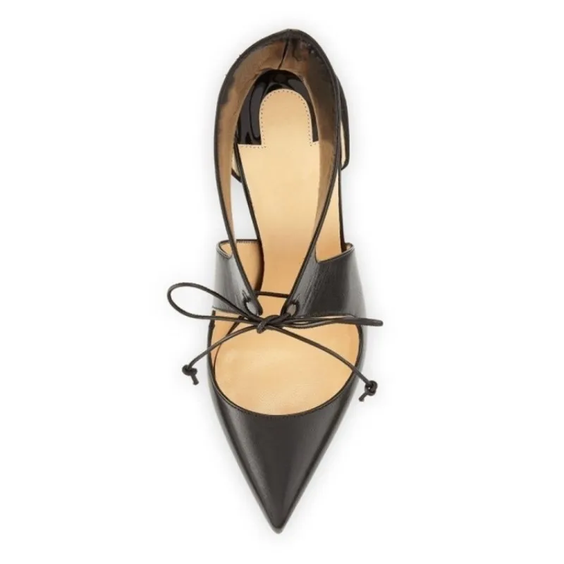 Ronticool Handmade Women Pumps Sexy Stiletto High Heels Pointed Toe Elegant Black Banquet  Prom Shoes Women US Plus Size 5-13