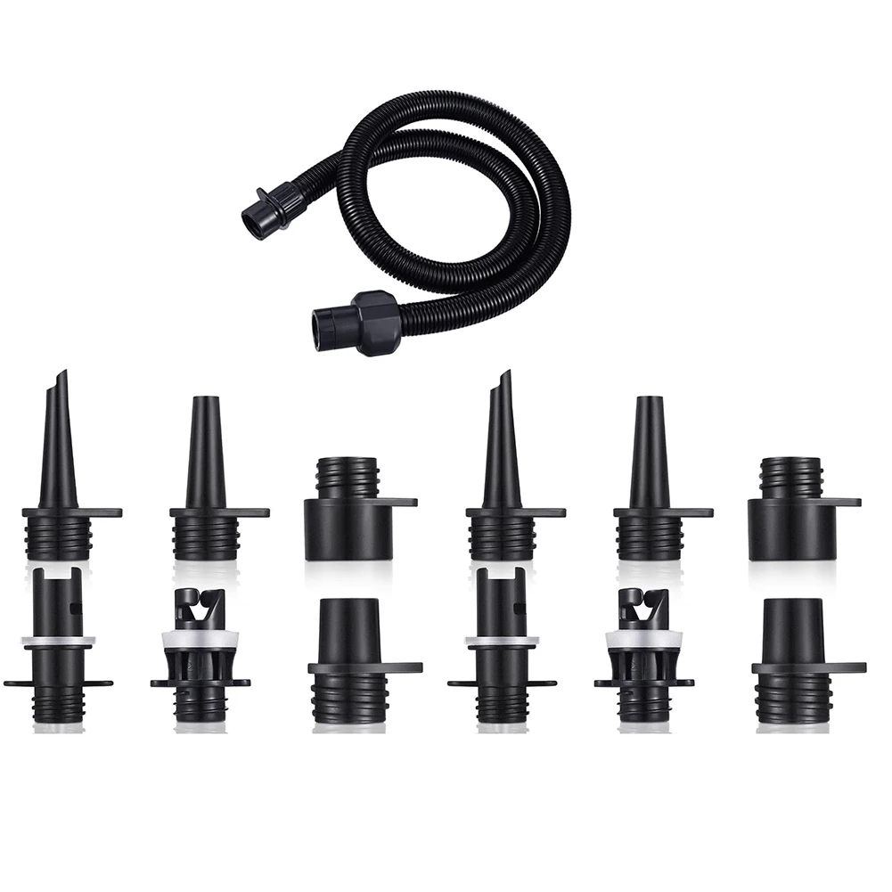 6Pcs Pump Hose Nozzles Inflatable Air Pumps Hose Nozzle Kit Inflatable Boat SUP Pump Adapter Inflatable Boat SUP Accessories