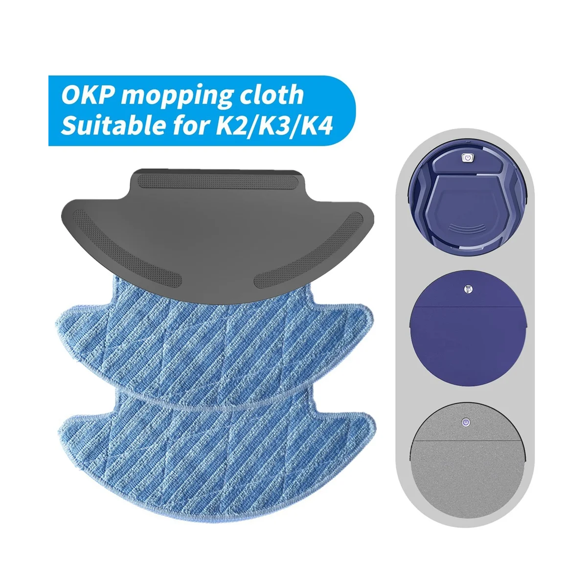 ممسحة القماش قوس لاستبدال اليسار M210 ، M210S ، M210B ، M213 ، OKP ، K3 مكنسة كهربائية ، قطع الغيار ، الملحقات