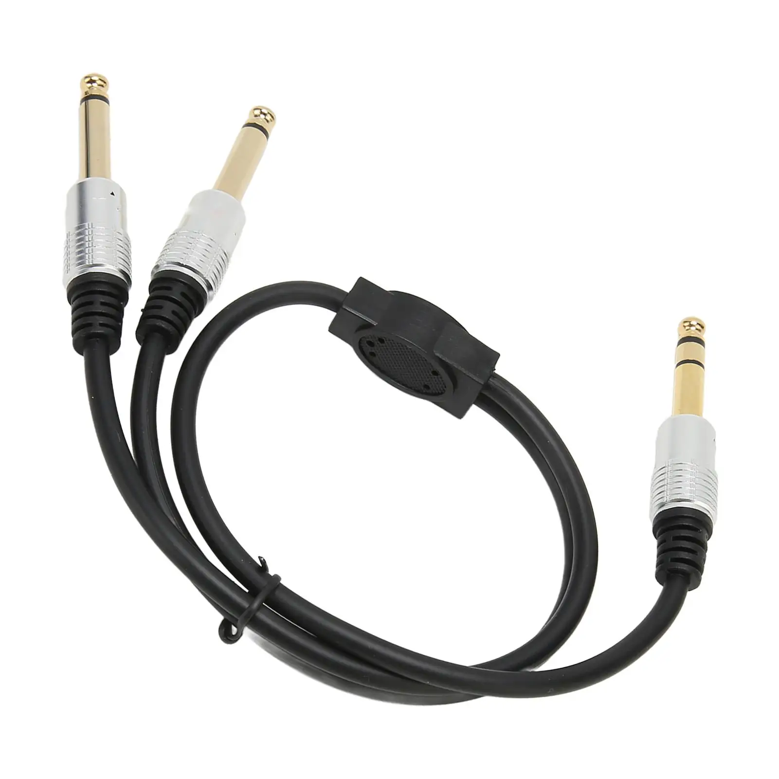 6.35mm Stereo Cable: Pro Corrosion Resistance, 1/4 Inch, Y-Splitter for Mixer & Amplifier