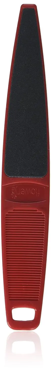 

Педикюрная пилка Flowery Swedish Clover Red Foot File, абразивная, с зернистостью 60/100, для гладких ног