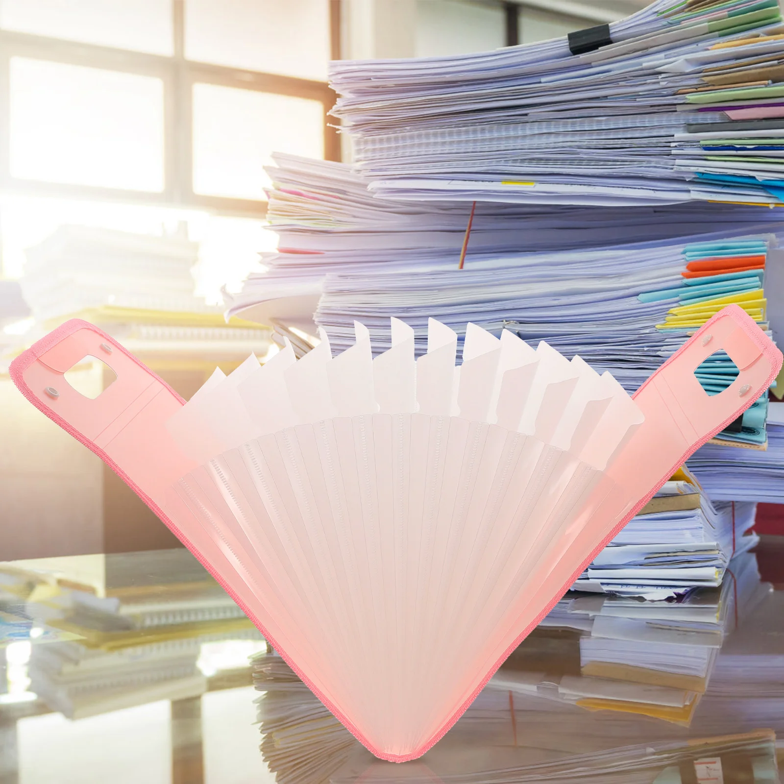 Expandable File Folders Standing Document Folder Not Easy to Deform Suitable for Daily Use Art Portfolio Bag