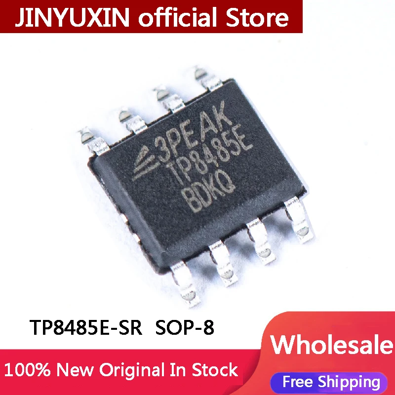 20-100Pcs New Original TP8485E-SR TP8485E SMD SOP-8 Transceiver 3PEAK IC chip In Stock Free Shipping Wholesale