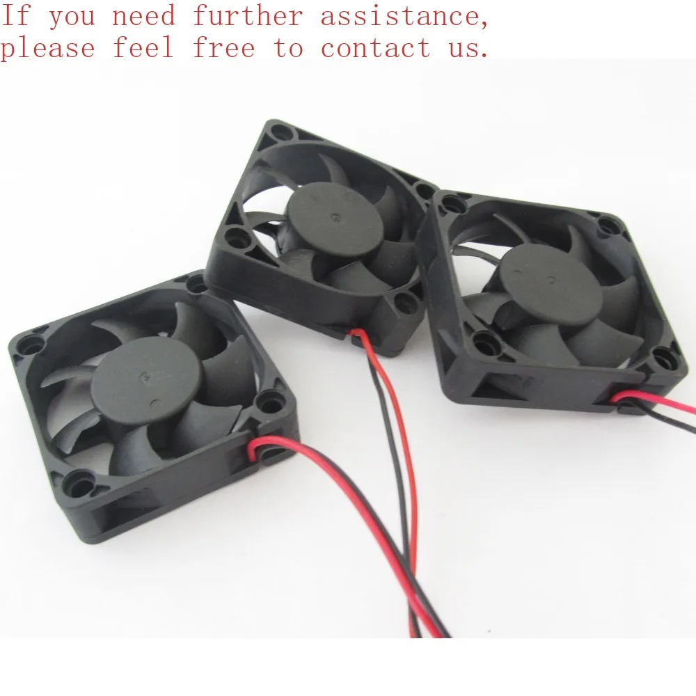 

For Brushless DC Cooling Fan 50x50x15mm 5015 7 Blade 24V 0.14A 2 Pin Connector -