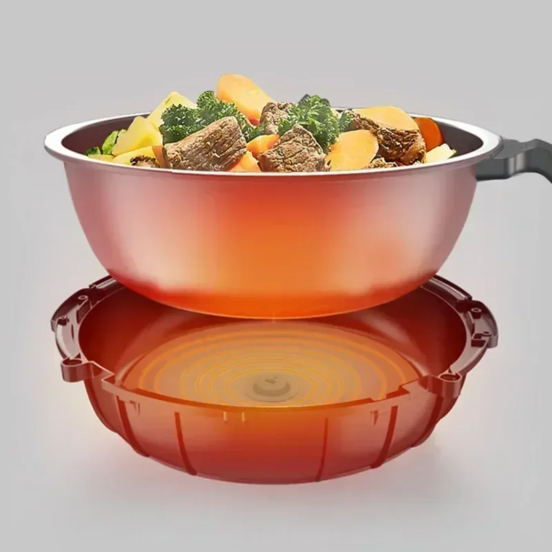 Cooking Machine Robot New Electric Frying Pan Smoke free precise Temperature Control Intelligent Cooker Machine