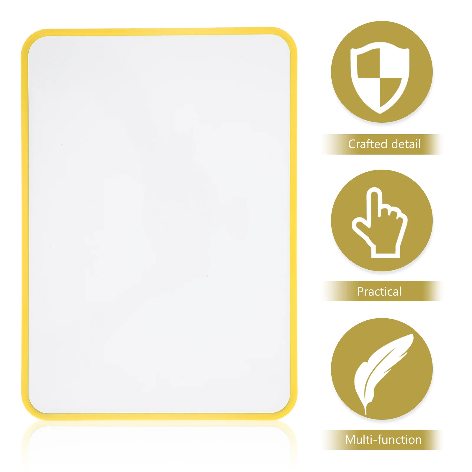 سبورة بيضاء مغناطيسية صغيرة متعددة الوظائف للرسم، لوحة مسح جافة قابلة للمسح، أداة تعليمية إبداعية #2