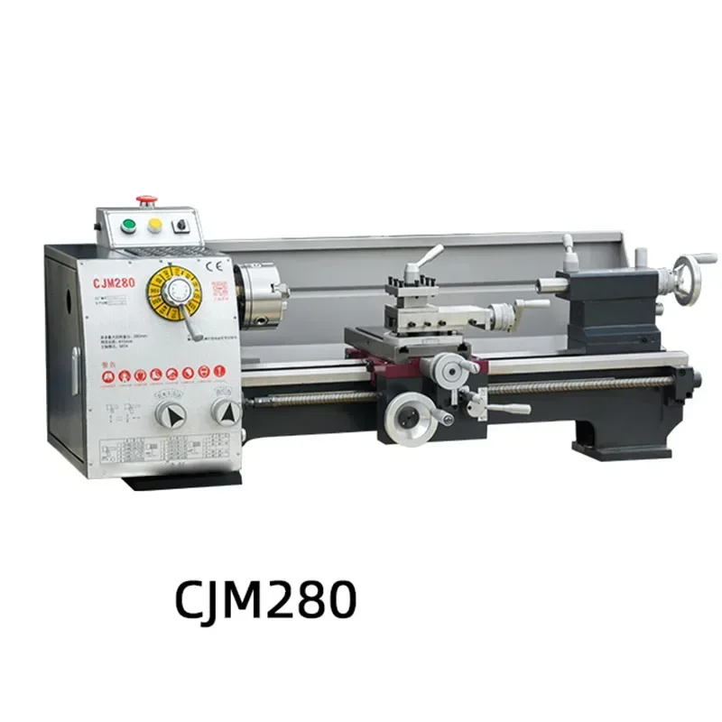 

NEW Electric CJM280 Bench Lathe Industrial Machine Tool Small Bench Lathe Household Metal Machinery Machine Tool