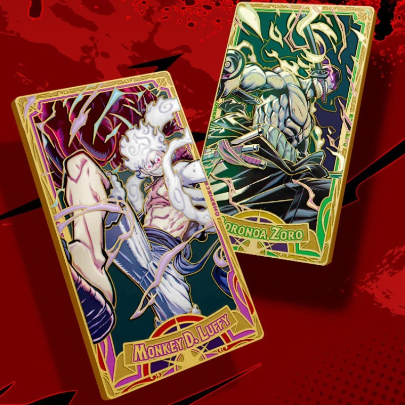 Official Authentic One Piece Episode 10 Exquisite Character Commemorative Classic Anime Character Collection Card