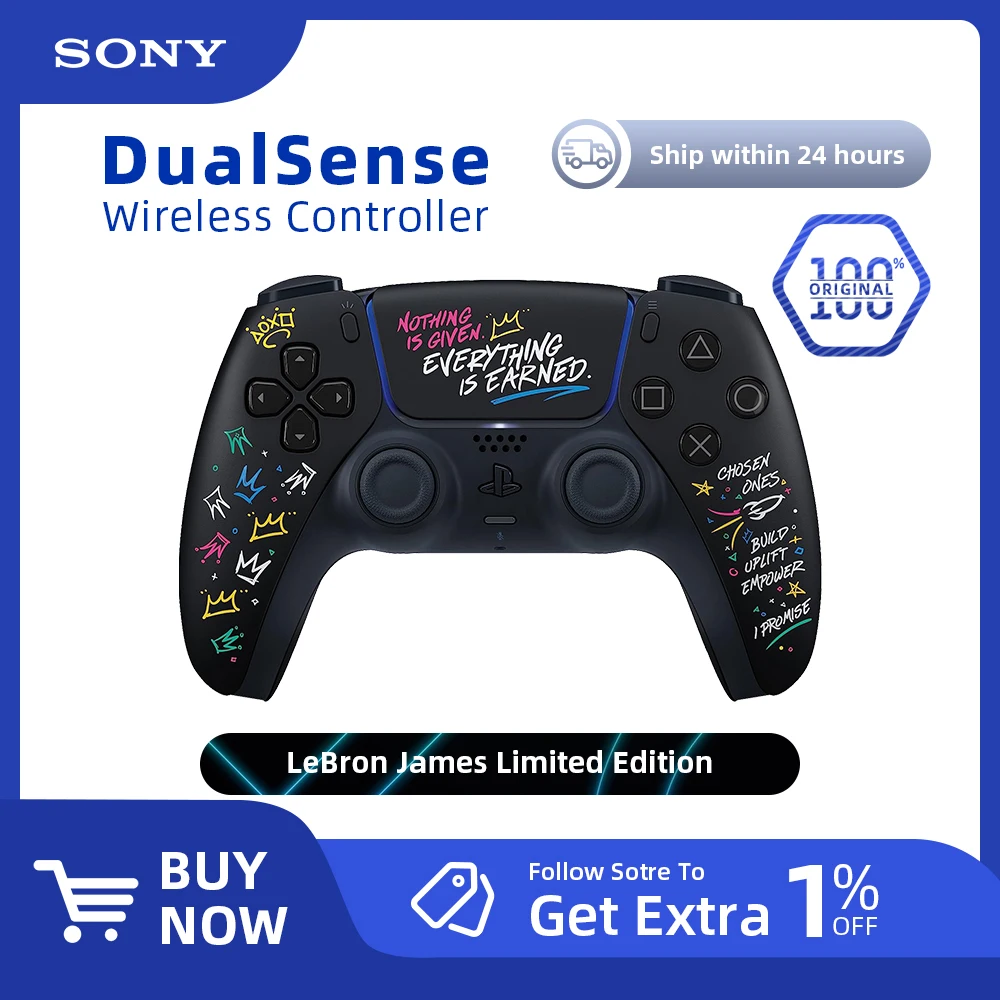 Sony PlayStation DualSense Wireless Controller – LeBron James Limited Edition: Ein umfassender Test für Spieler, die Leistung und Stil wollen