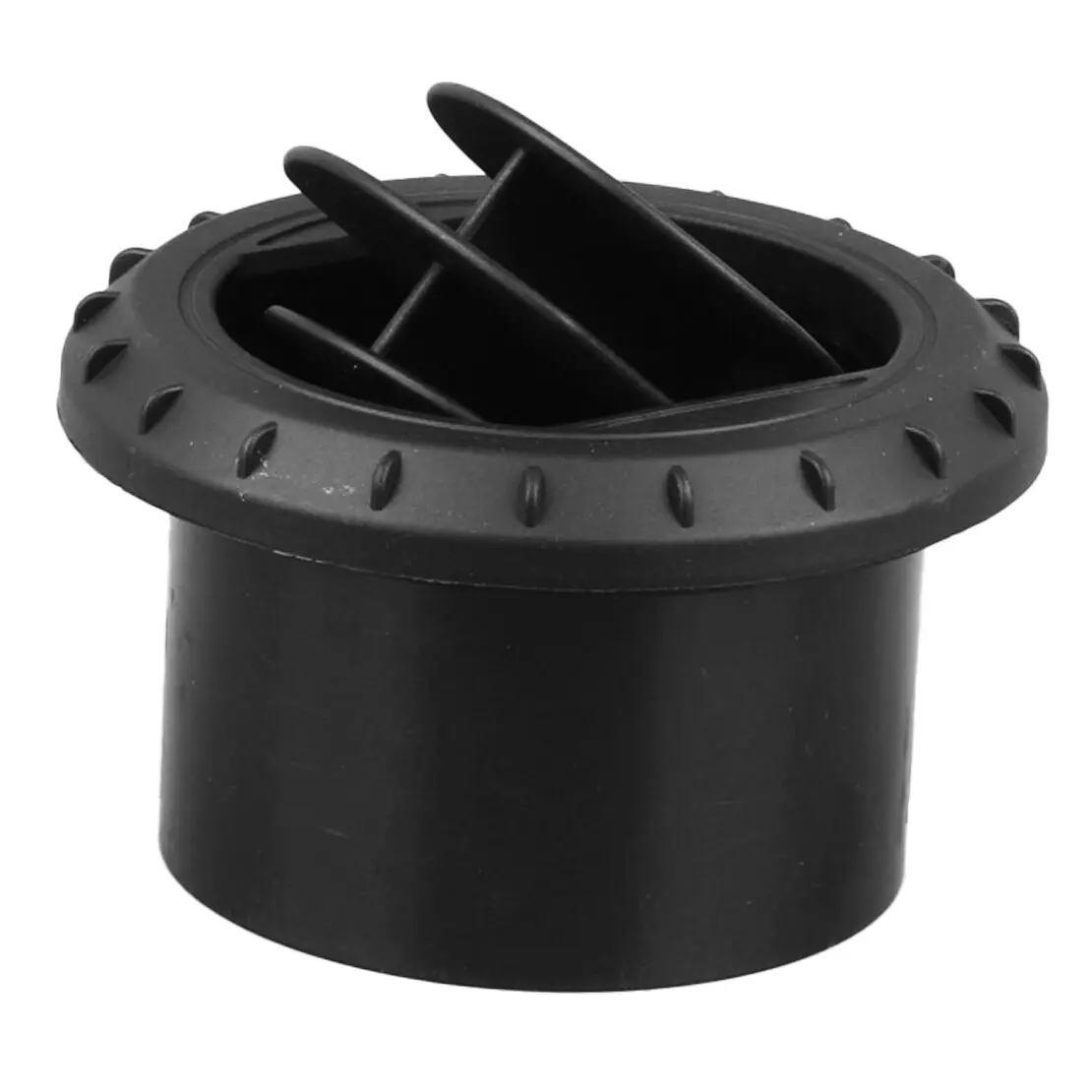 75mm Heater Pipe Ducting Warm Air Outlet Vent Black Plastic Fit for Webasto Diesel