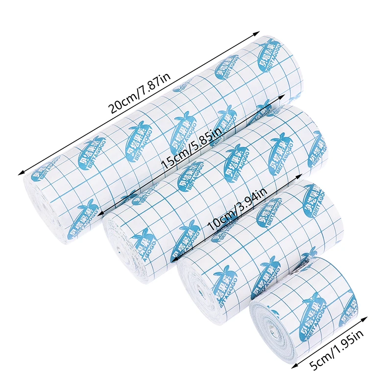 Non-woven Fabric Film Waterproof Transparent Tape Adhesive Plaster Anti-allergic Wound Dressing Fixation Tape