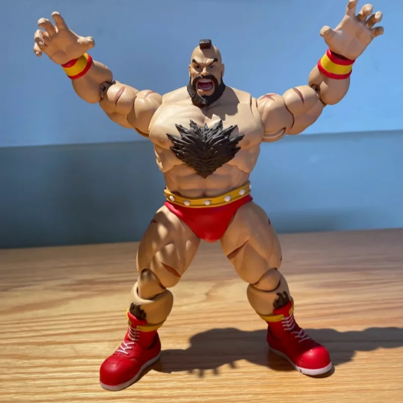 جديد Zangief ستريت فايتر 2 سلسلة St 1/12 عمل الشكل العاصفة جمع ألعاب مخصصة نموذج أطقم المنقولة تمثال ديكور الهدايا