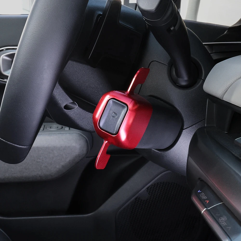 

1PC Aluminum Alloy Steering Wheel Gear Shift Knob Button Cover Decor Interior Car Accessories For Kia EV3/EV4/EV5/EV9/PV5/TASMAN