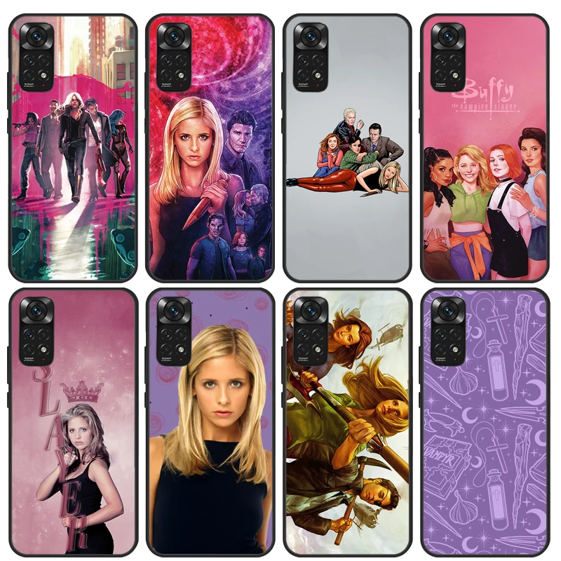 Buffy the Vampire Slayer Case For Redmi Note 11 10 12 9 8 Pro Note 8T 9S 10S 11S Cover For Redmi 10C 9C 9A 9T 9 10