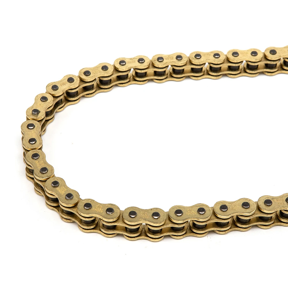 Motorcycle O-ring Oil seal Chain Sets Universal High Quality DID O-Ring 520 525 530 428 Chains 120 136 Links