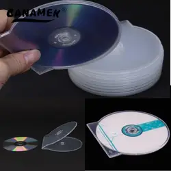 1/3PCS Transparent Plastic Single Piece Round Disc Case CD Case Thickened CD DVD Disc Box Disc Case Storage Box 12CM