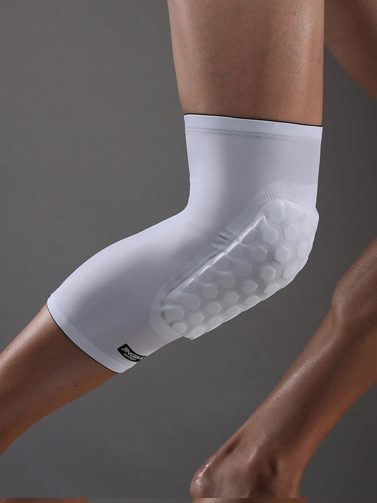 1 Pc Padded Elastic Knee Support Pads Leg Sleeve 4202A