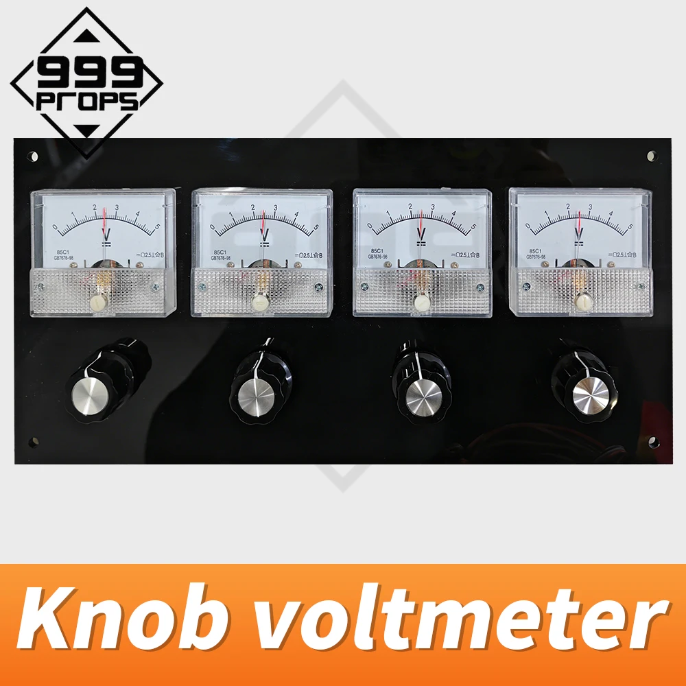 

Escape room knob voltmeter prop escape game voltmeter gadgets escape room devices turn pointers to correct position