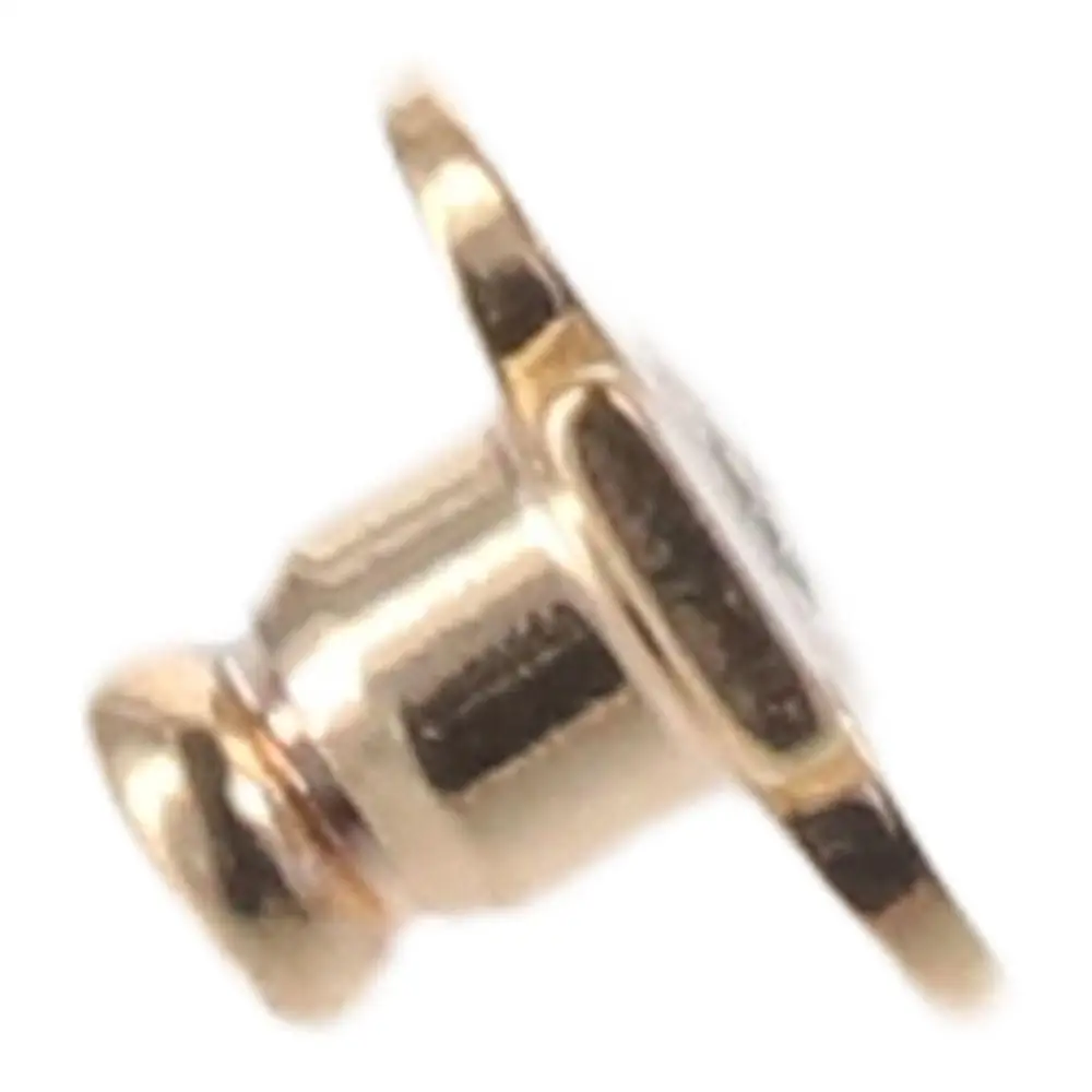 Copper Earring Backs Replacements Silicone Gold Bullet Locking Earring Backs Silver Heart Shape