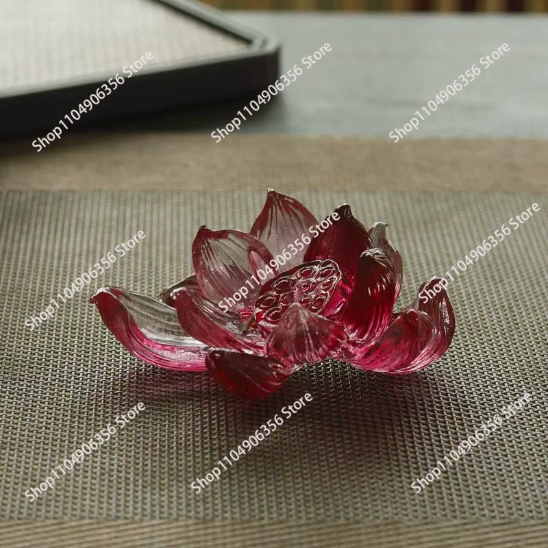 

Подставка для благовоний Zen Glazed Lotus для тибетских/японских палочек благовоний