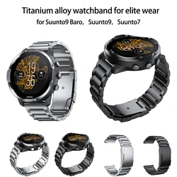 For Suunto 9 Baro 9 Spartan titanium alloy Strap Suunto 7 Metal Sports smart watch replacement wristband