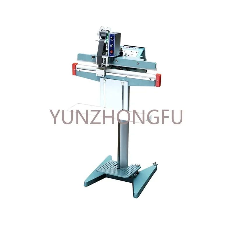 Foot Pedal Vertical Heat Impulse Sealer Sealing Machine For Film Plastic Bag