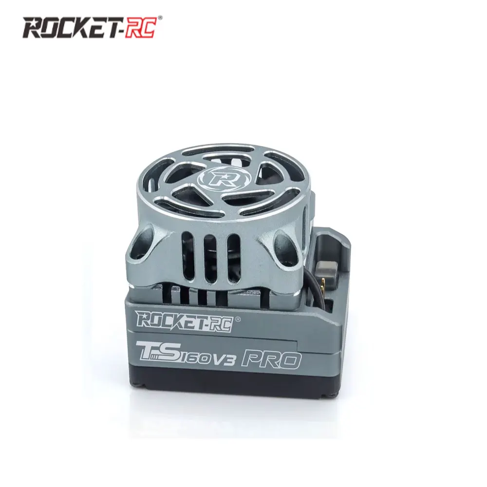 Surpass Hobby ROCKET-RC TS160 V3PRO 160A Brushless ESC Support 2S LiPo for Race Event 1/10 F1 RC Rally Racing Buggy 540 V7 Motor