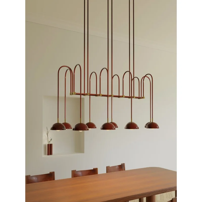 

Современный минималистский дизайнер освещения ресторана, креативная стойка регистрации, роскошная островная платформа, барная стойка, подвесной светильник для стойки регистрации