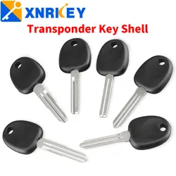 XNRKEY Transponder Key Blank For Hyundai Accent Sonata NF Elantra IX35 Tucson Verna Car Key Shell Case Replacement