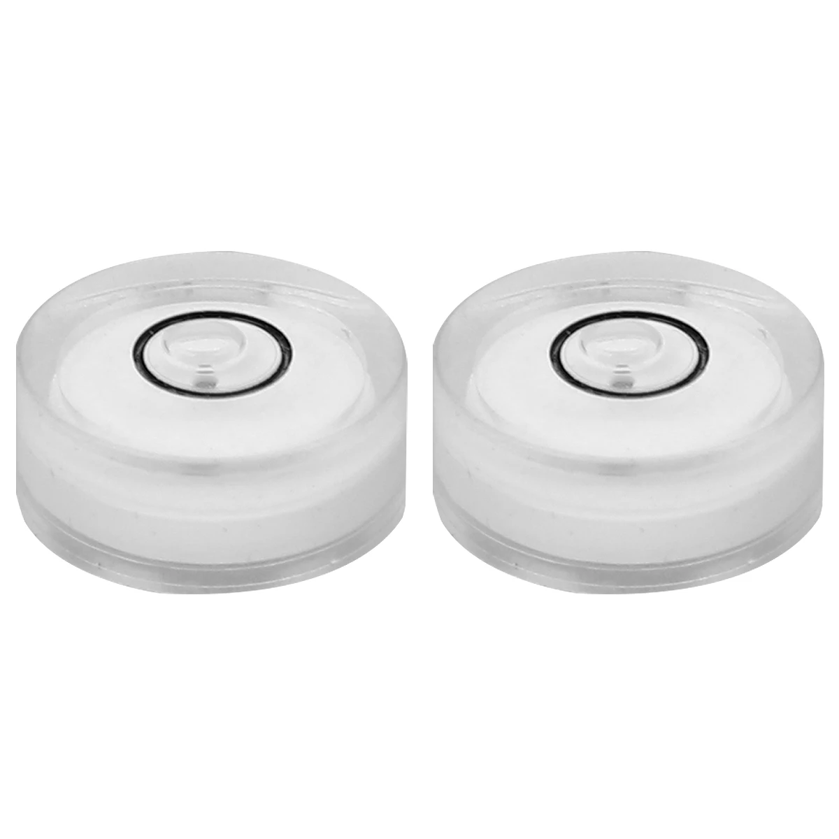 16pcs Horizontal Bubble Level Circular Levelling Instrument Portable White Bubbles High Accuracy Level