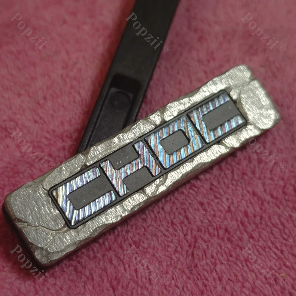 LAUTIE Choc Titanium Alloy DIY Fancy Hammer Carving Custom Craftsmanship Mechanical Slider Desk Toys Decompression Toy