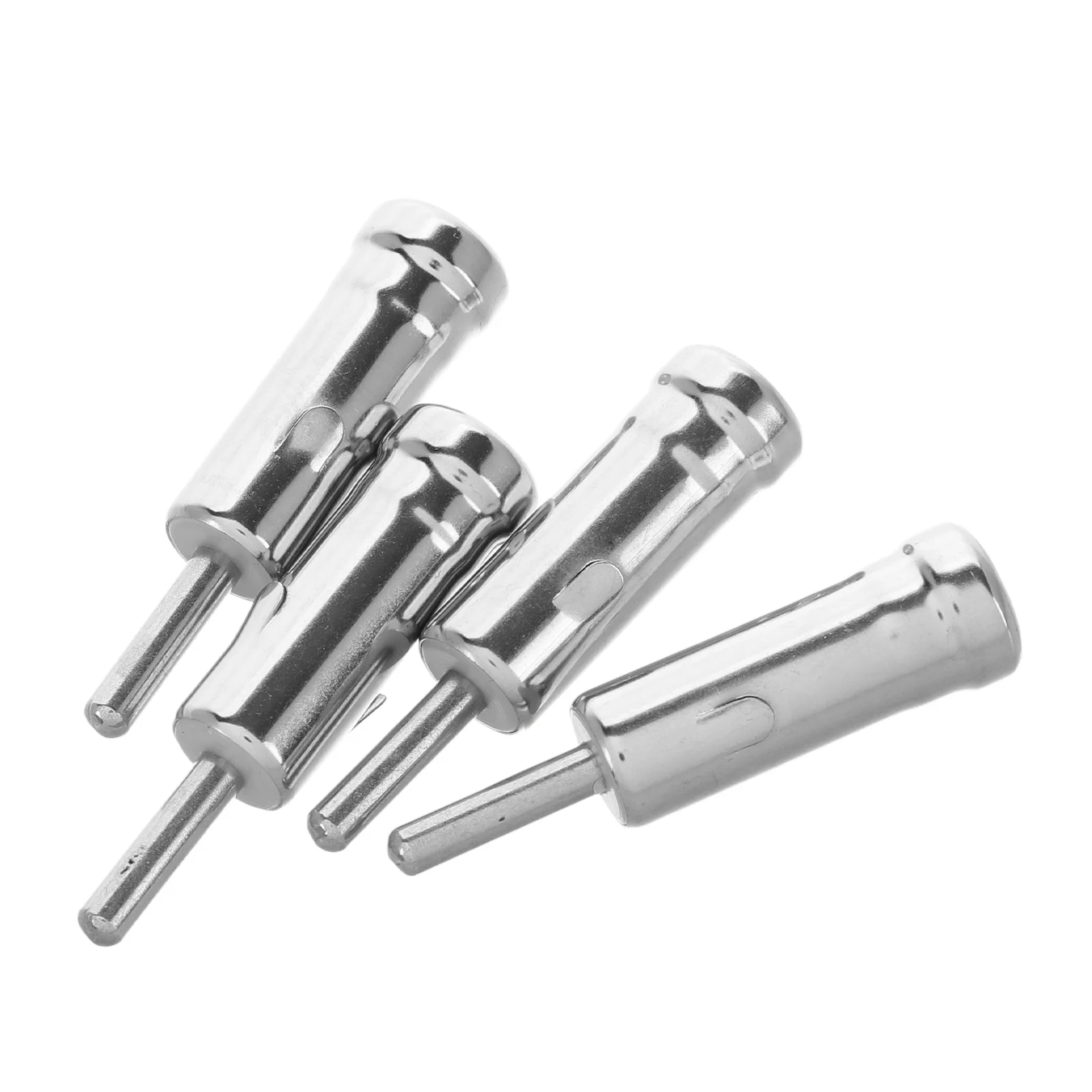 

4Pcs Car Radio Antenna Adapter Metal Durable Stylish Design Wide Compatibility Easy Installation Audio System Upgrade
