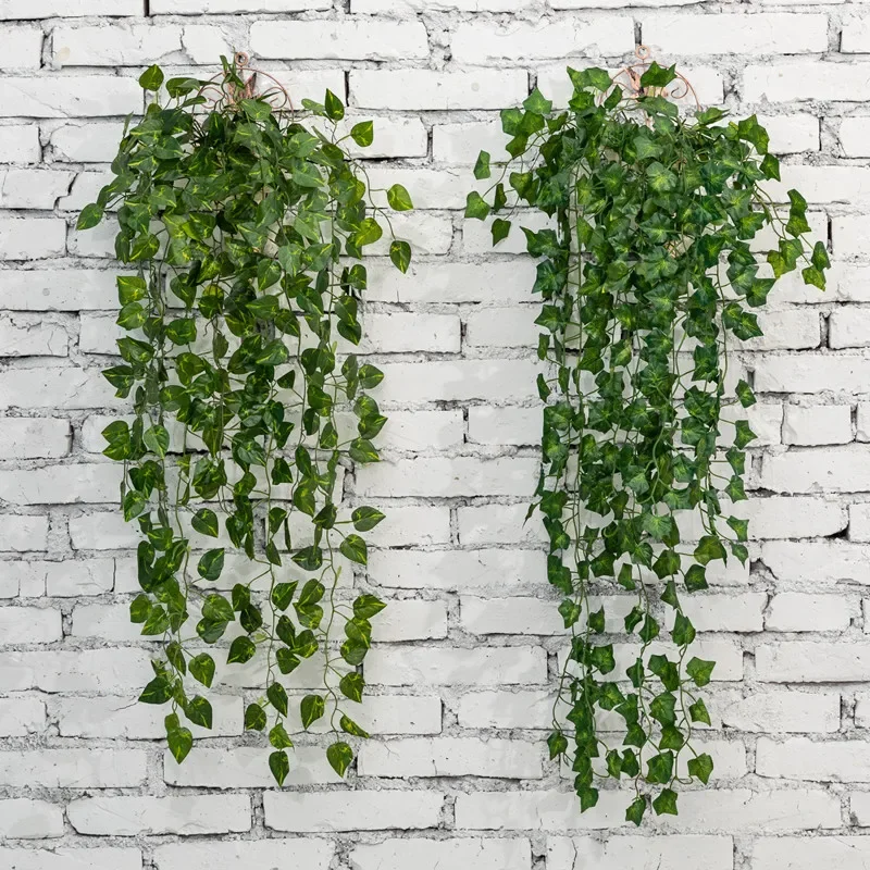 

1Pc 90Cm Green Vine Silk Artificial Ivy Hanging Leaf Garland Plant Creeper Leaf Home Decor Wedding Bathroom Garden Decoration