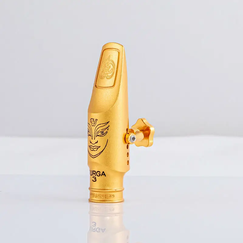 Professional Tenor Soprano Alto Saxophone Metal Mouthpiece Gold Plating Sax Mouth Pieces Accessories Size 5 6 7 8