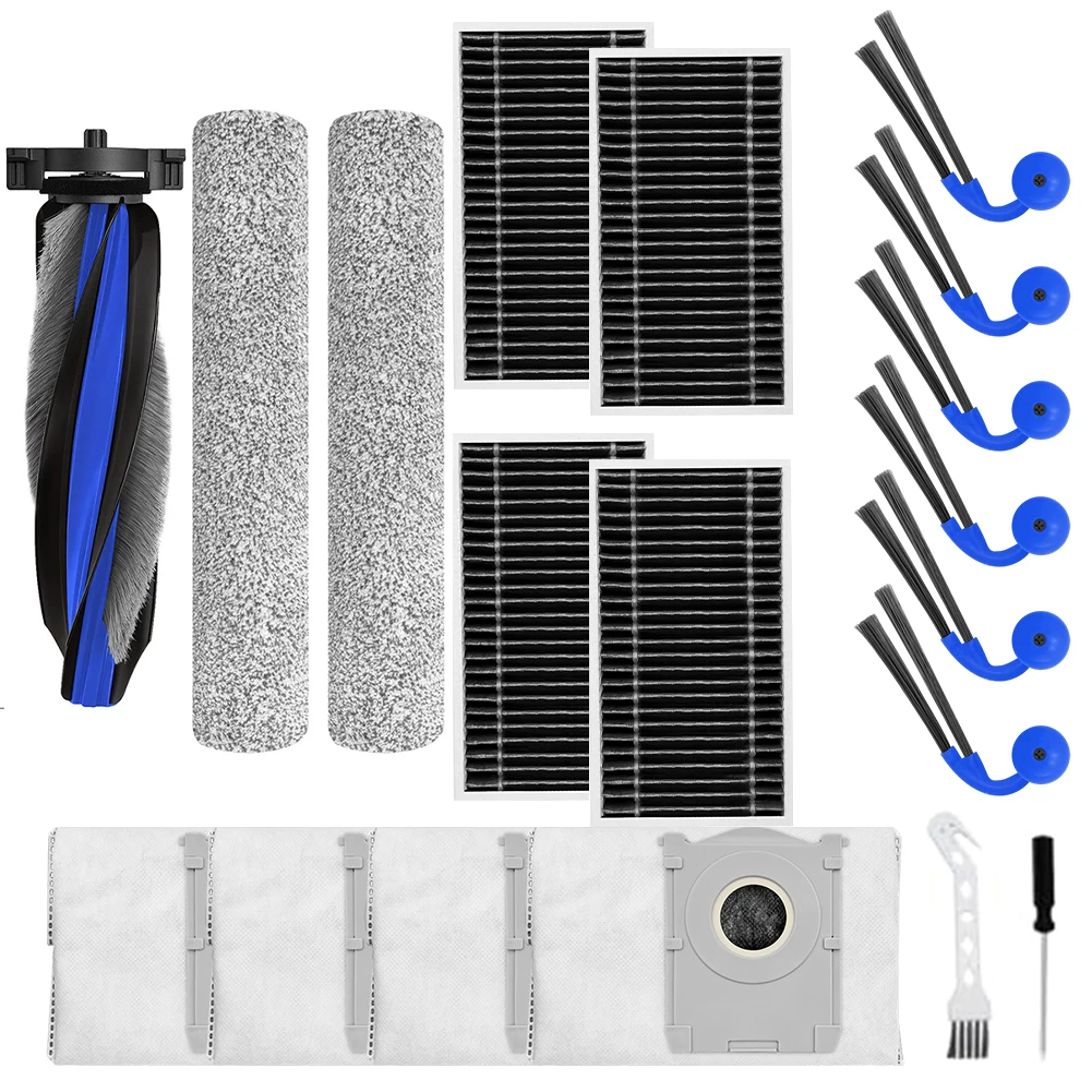 19Pcs Replacement Parts For ECOVACS For DEEBOT T90 PRO For Omni X12 PRO For OMNI Cleaning Tools Home Appliance Parts For Househo