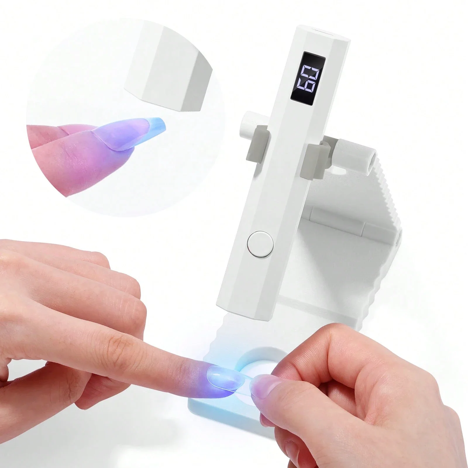 Portable Handheld Mini Nail Lamp for Gel Polish Quick Dry Flashlight Pen USB Nail Dryer Machine UV LED Nail Lamp