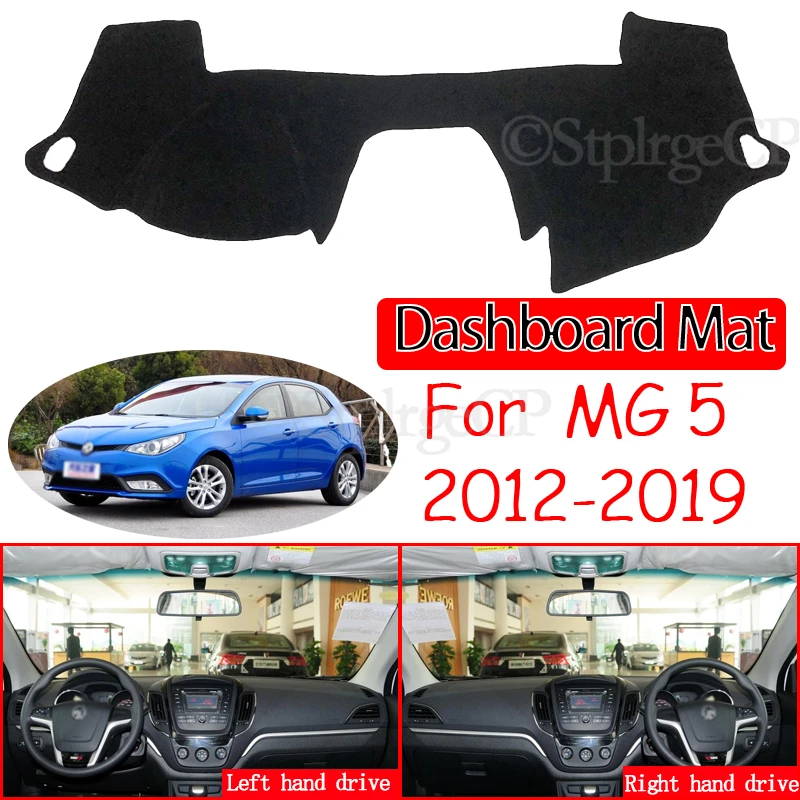 

Anti-Slip Mat Dashboard Cover Pad Sunshade Dashmat Rug Car Accessories for MG5 for MG 5 2012 2013 2014 2015 2016 2017 2018 2019