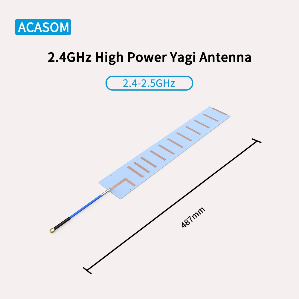 2.4GHz  50W Yagi  Antenna 2.4GHz  Drone Defense  Drone Disruptor  Anti-Drone System Drone Signal Blocker UAV Electromagnetic