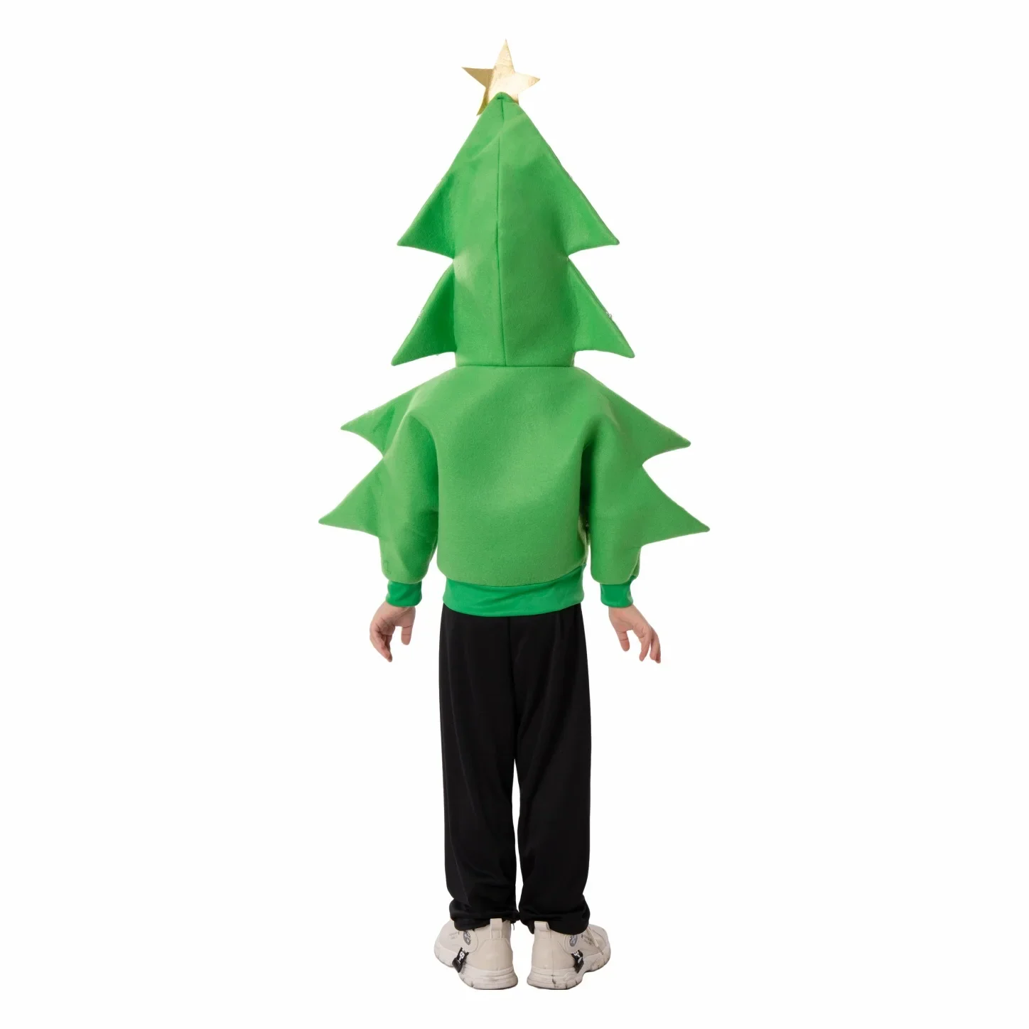 Navidad niños Cosplay disfraces de árbol de Navidad niños fiesta de vacaciones carnaval escuela verde lindo divertido trajes de escenario ropa