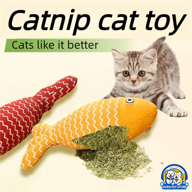 

Pet supplies, cat mint toys, cat self fun, relieve boredom, simulation fish, pet teeth grinding