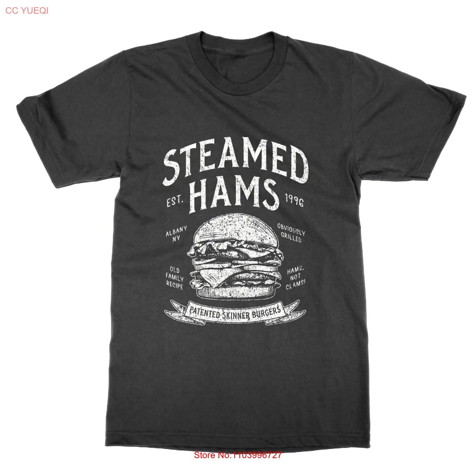 Steamed Hams Burger Joint t-shirt skinner funny meme top tee present gift