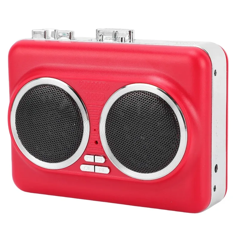 Cassette Tape Player USB Portable Cassette to MP3 Digital Converter with Built in Speaker and 3.5mm Headphone Jack