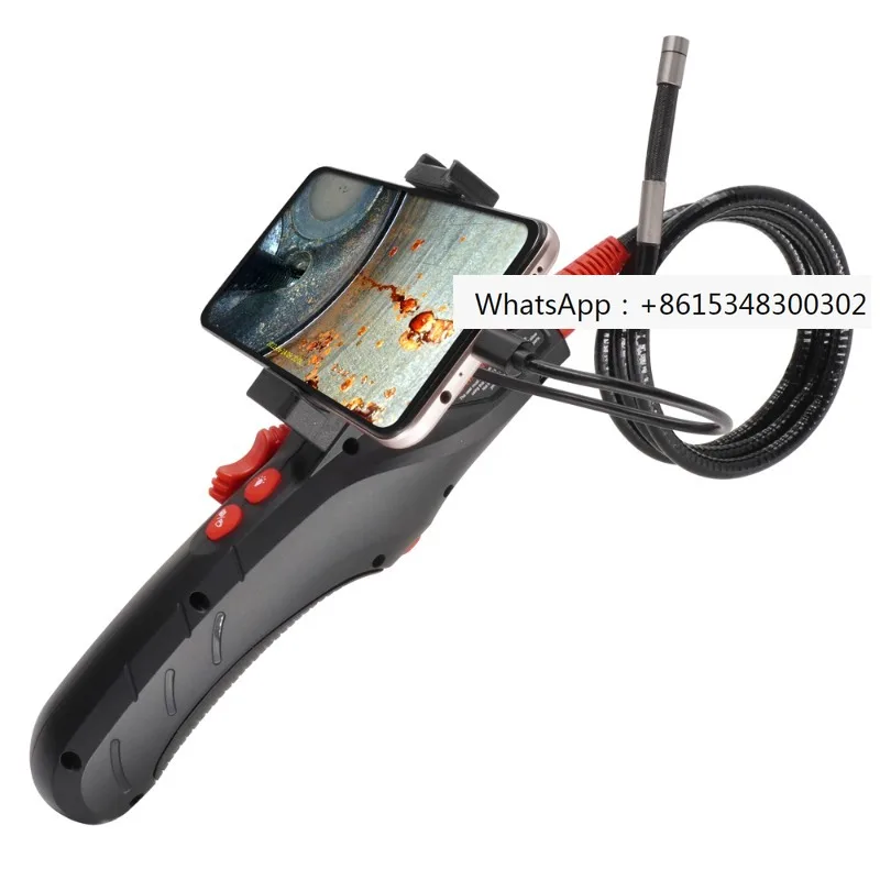 High quality Smartphone Endoscope Camera industrial inspection tool engine check flexible snake automotive borescope camera